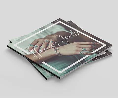 Square Perfect Bound Brochure