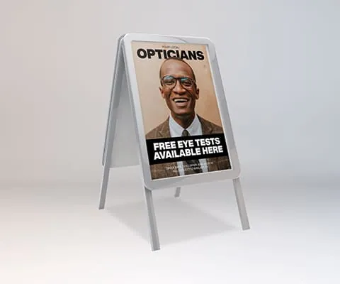 Printed Aluminum A Frame